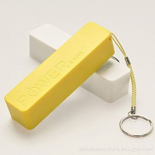 Promotional gift lipstick design mobile power bank with 2600mAh battery capacity